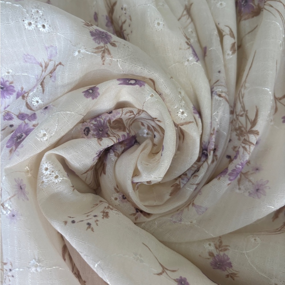 Elegant Cream Floral Maxi Dress corset waist size S - Picture 8 of 13